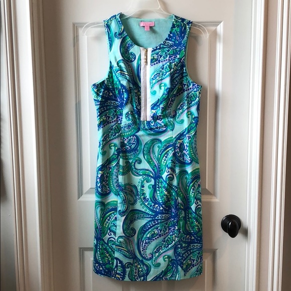 Lilly Pulitzer Penelope Shift Dress size 2 - Picture 2 of 3